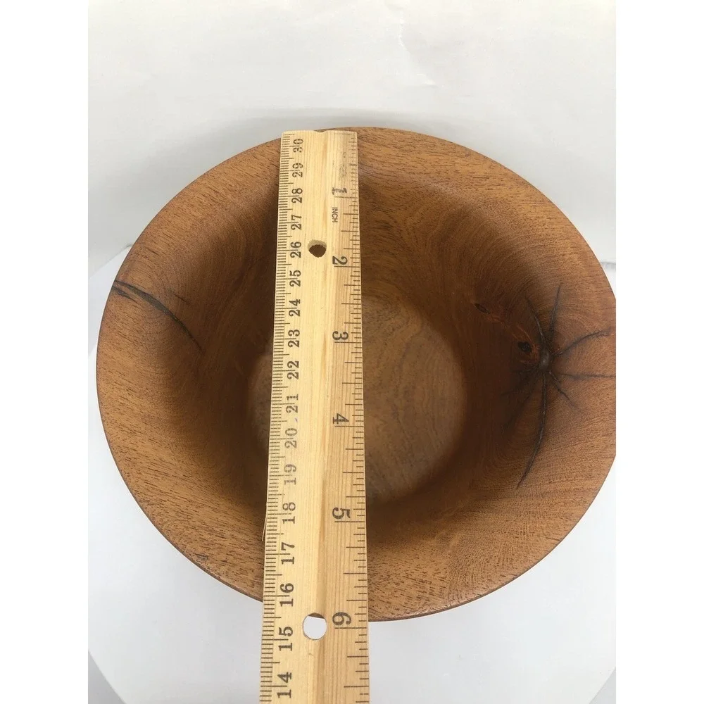 Hand Carved Wood Bowl 3